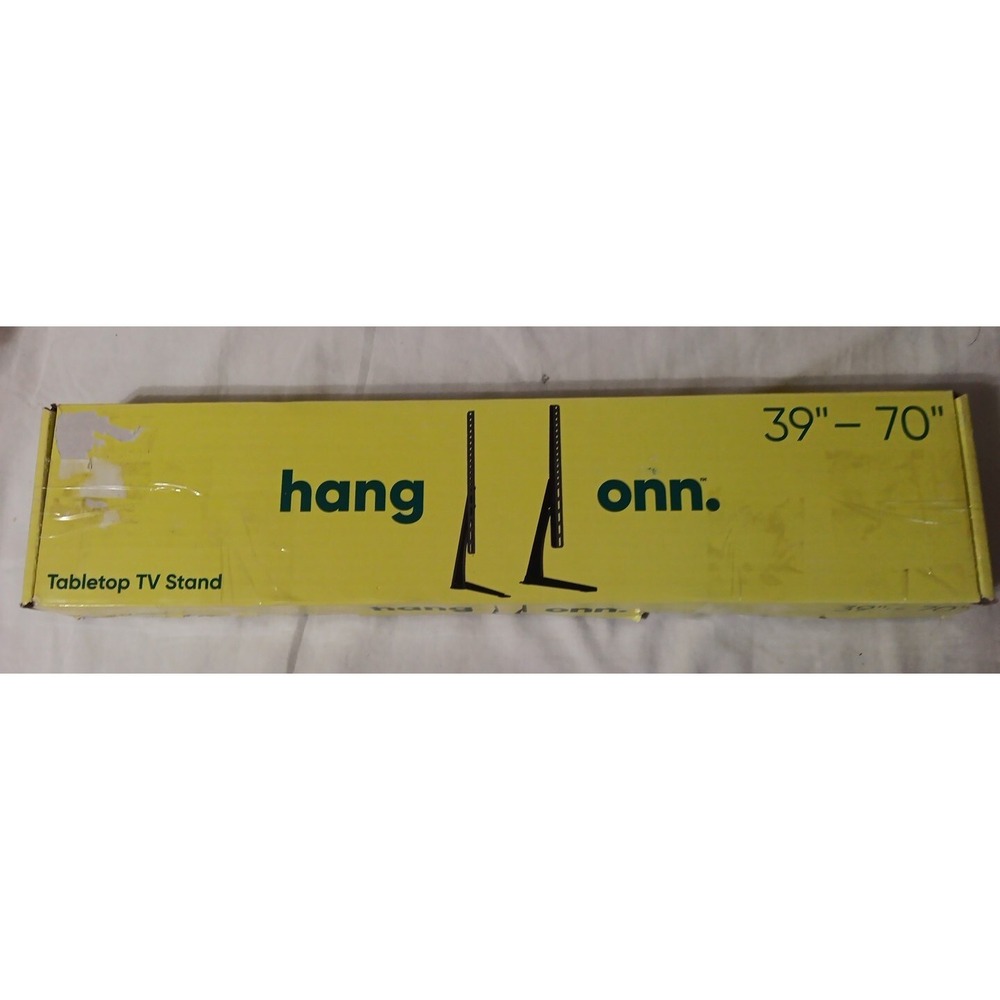 ONN Table Top TV Stand 37 Inch - 70‎ Inch Flat-Screen TVs Up To 88 Pounds READ
